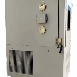 Battery Testing Chamber With Side View of Non-Combusting Port