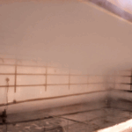 Custom rain and salt fog test chamber for US Navy MIL-STD 810G